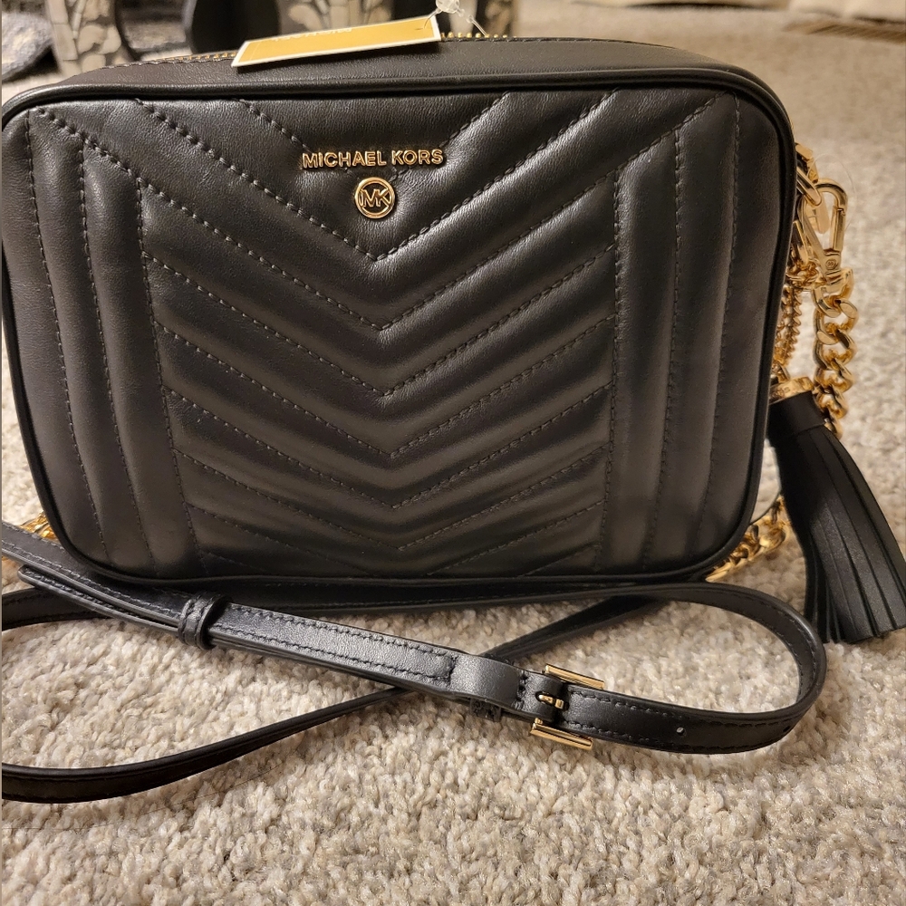 Michael Kors Jet Set Charm Camera Crossbody Bag